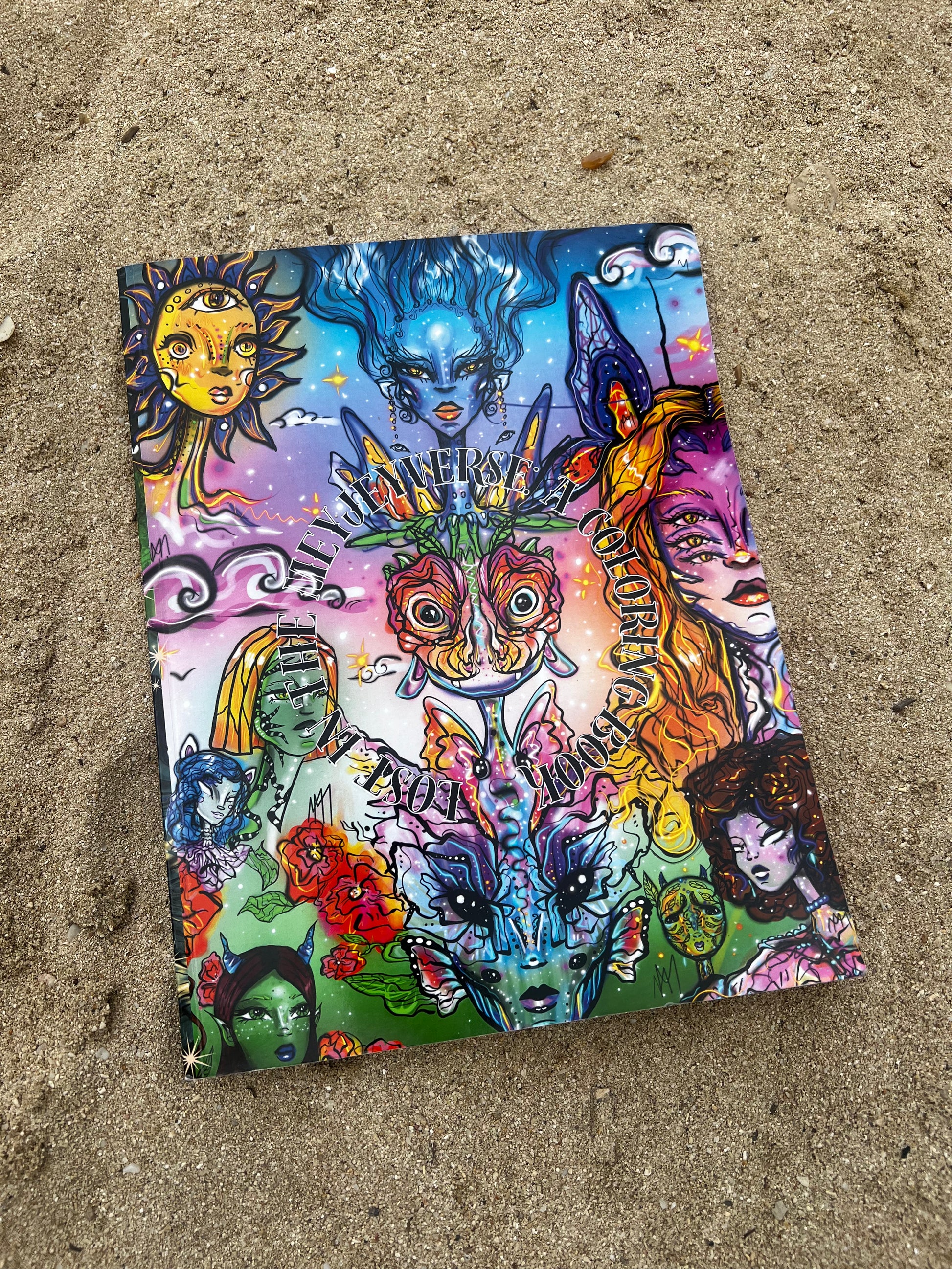 Lost in the MeyJeyverse: A Coloring Book