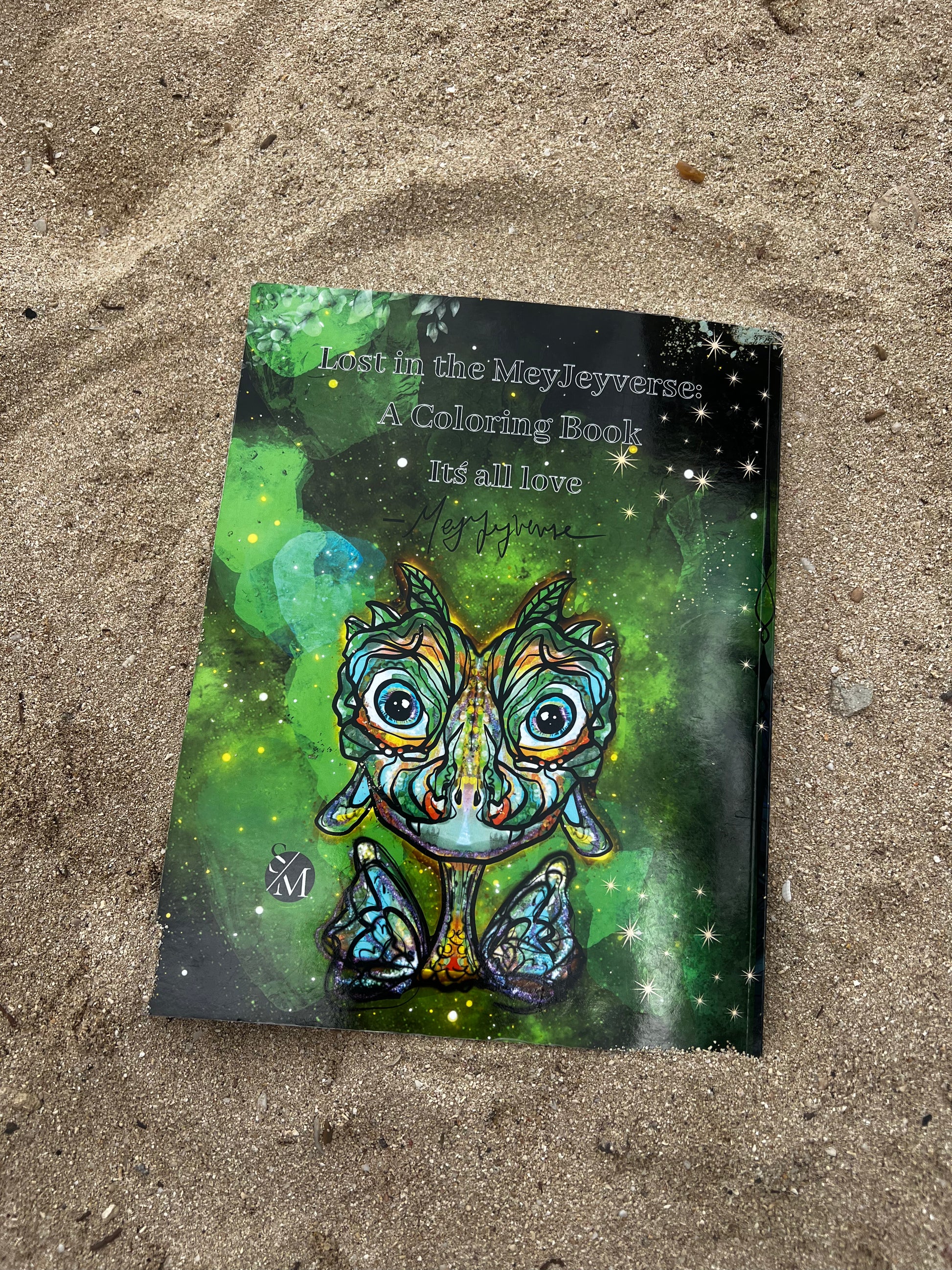 Lost in the MeyJeyverse: A Coloring Book