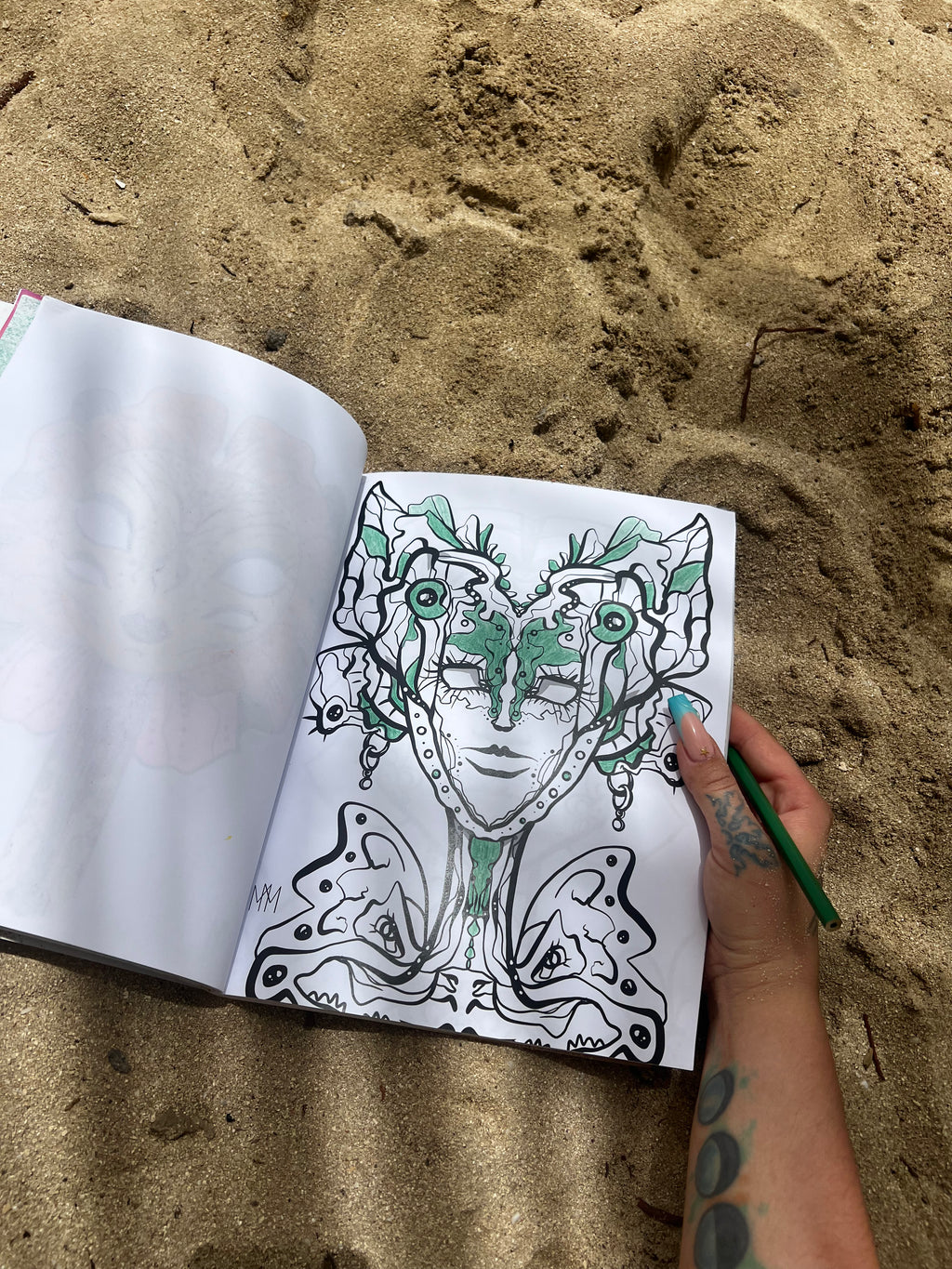 Lost in the MeyJeyverse: A Coloring Book