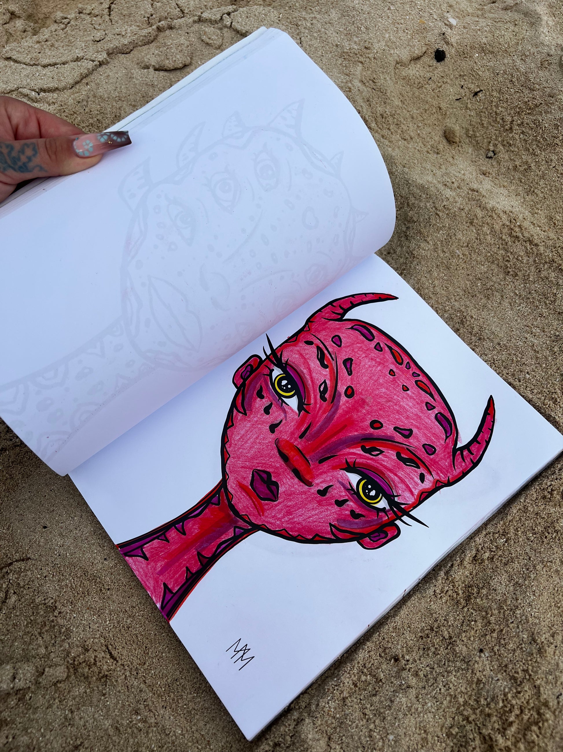 Lost in the MeyJeyverse: A Coloring Book