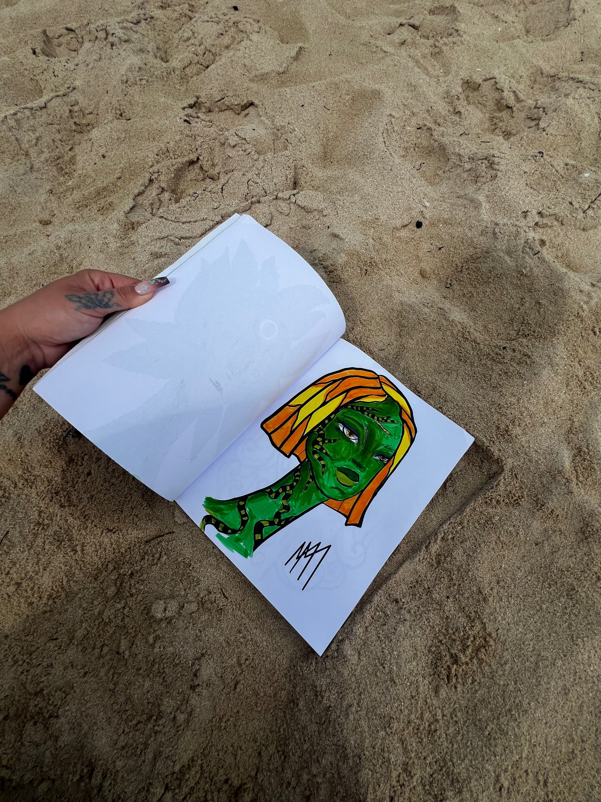 Lost in the MeyJeyverse: A Coloring Book