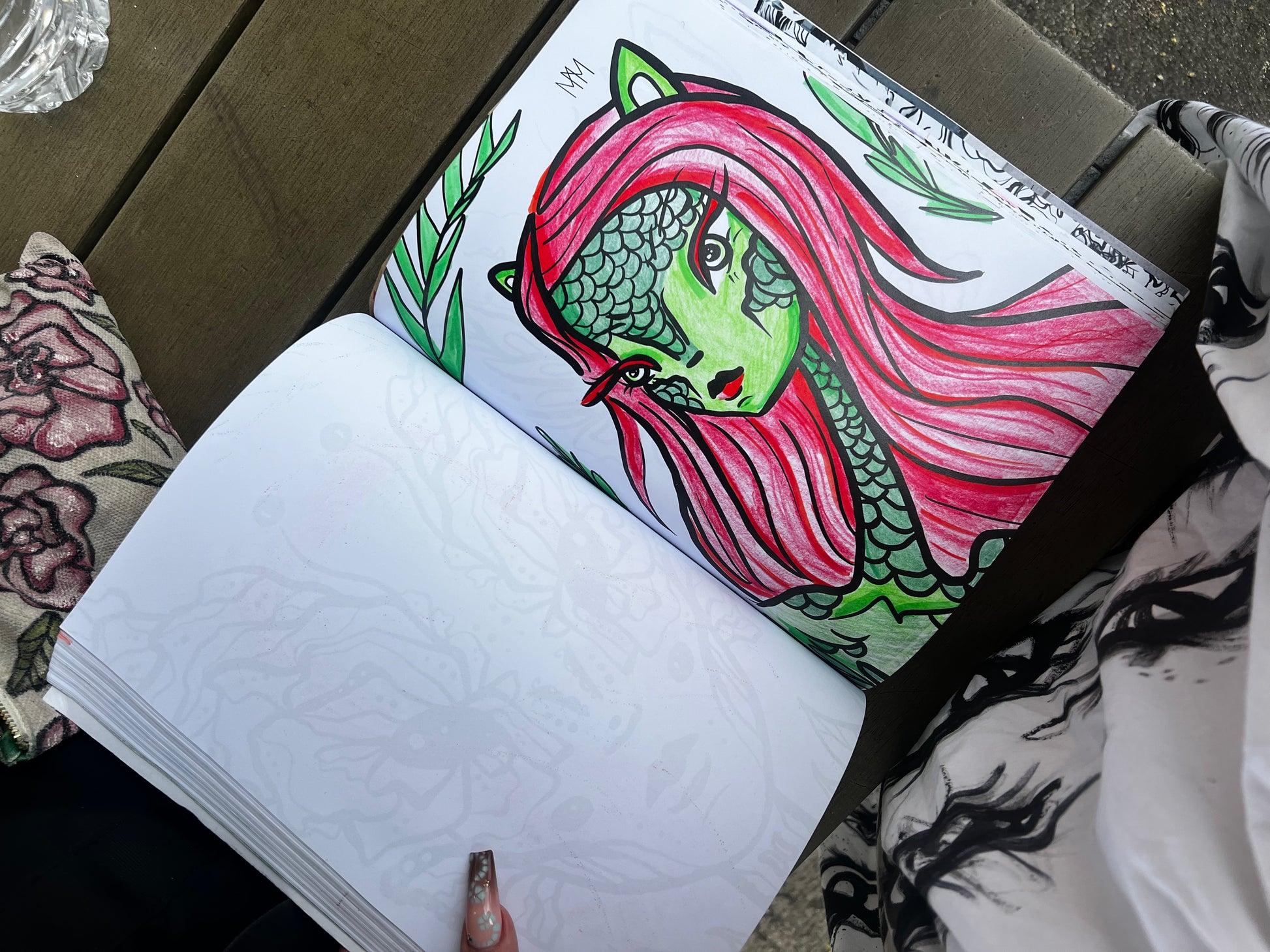 Lost in the MeyJeyverse: A Coloring Book