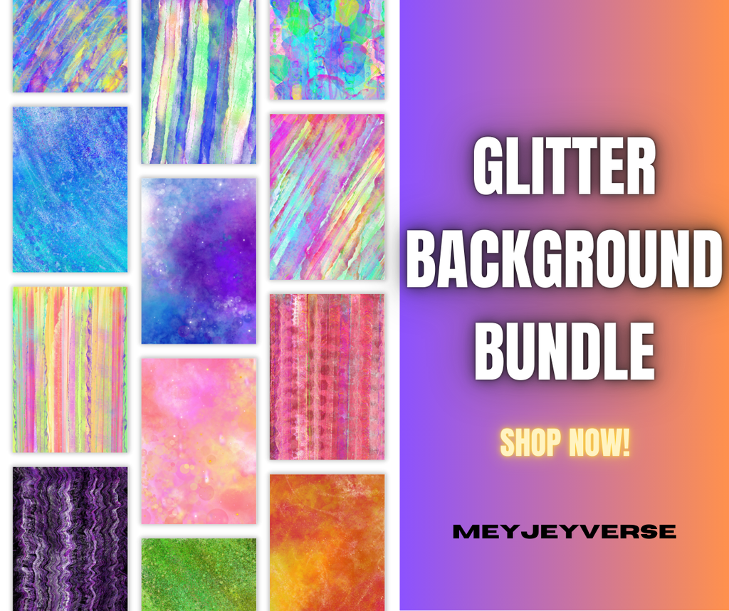 ✨ Galaxy Glitter Bundle – 15 PNG Files ✨